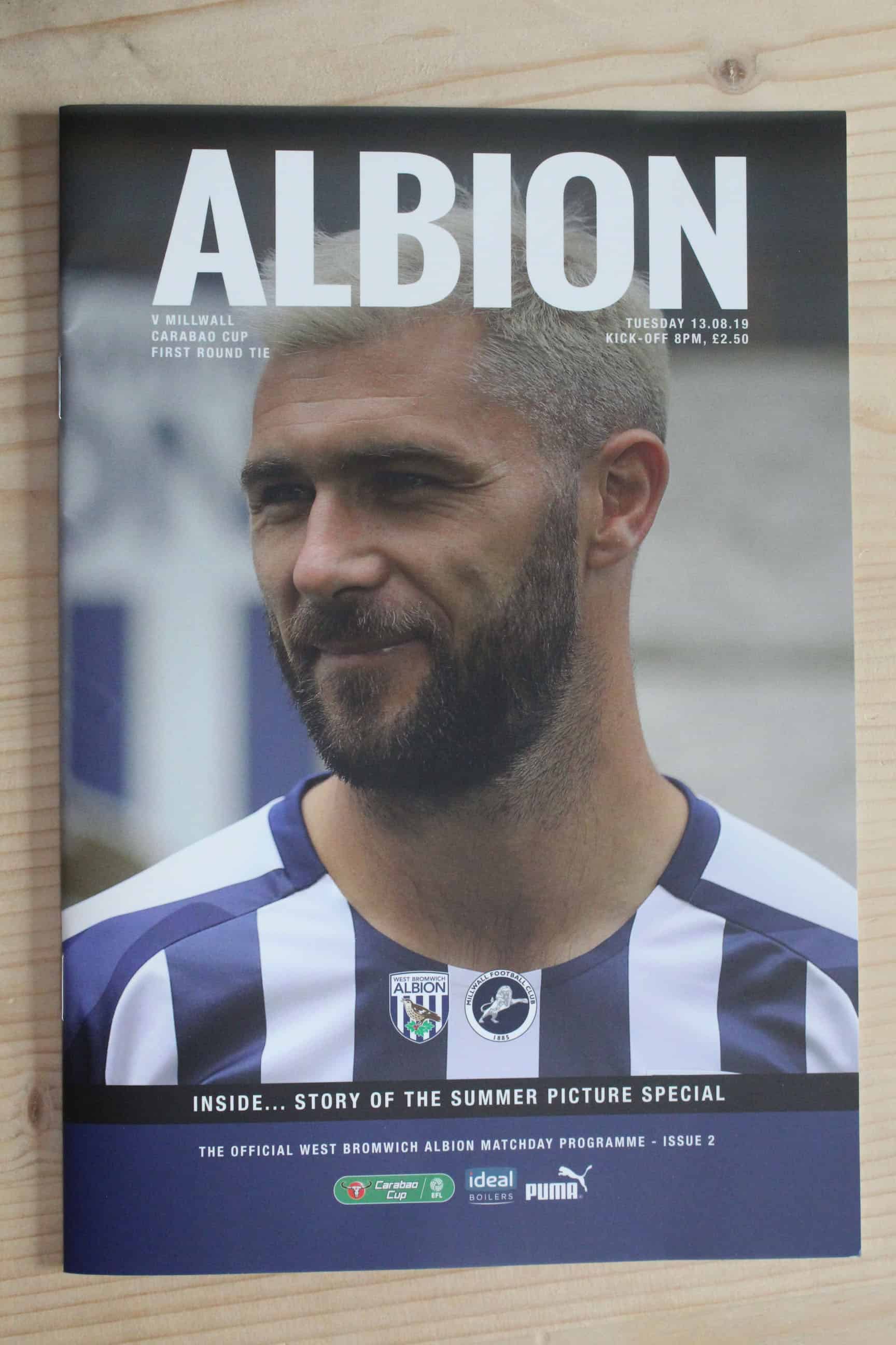 West Bromwich Albion FC  v Millwall FC